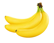 Frische Bananen zu fruchtigem Mark gepresst bei Pfannenschwarz Fruchtsaft Manufaktur in Waldenbuch bei Böblingen